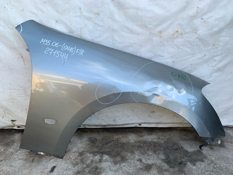 Крыло переднее правое INFINITI M35/M45 04-10 2004 3.5 VQ35DE F3100-EH1MA Б/У
