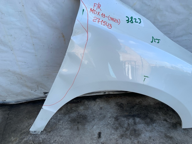 Крыло переднее правое ACURA MDX (YD3) 13-21 YD3 3.5 J35Y4