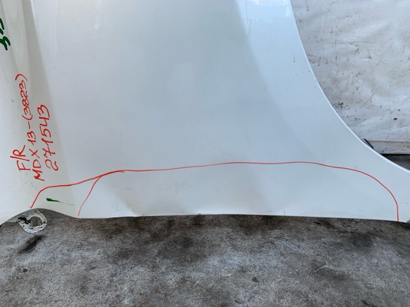 Крыло переднее правое MDX (YD3) 13-21 2014 YD3 3.5 J35Y4