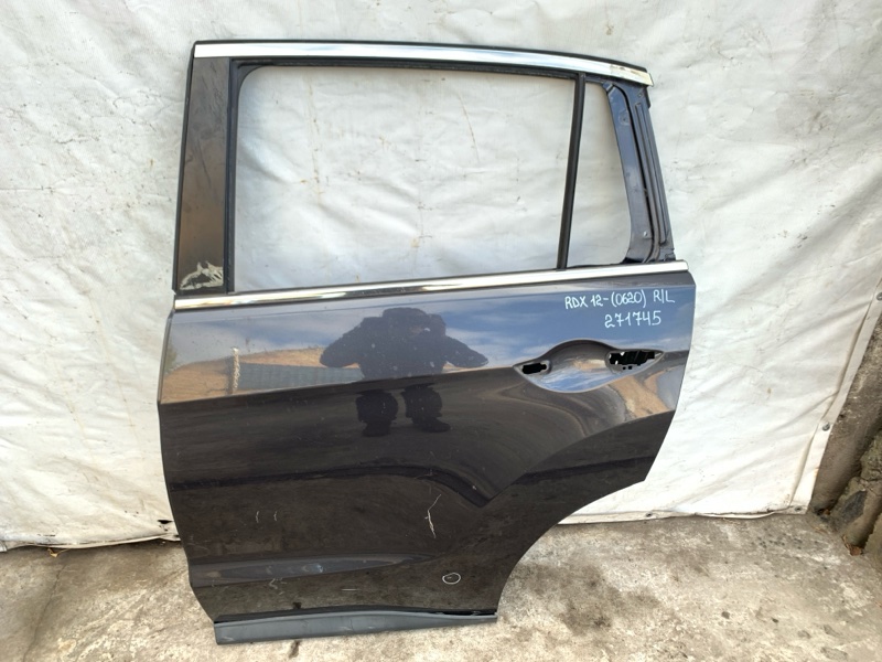 Дверь задняя левая RDX 12-19 2015 Внедорожник 3.5L 6