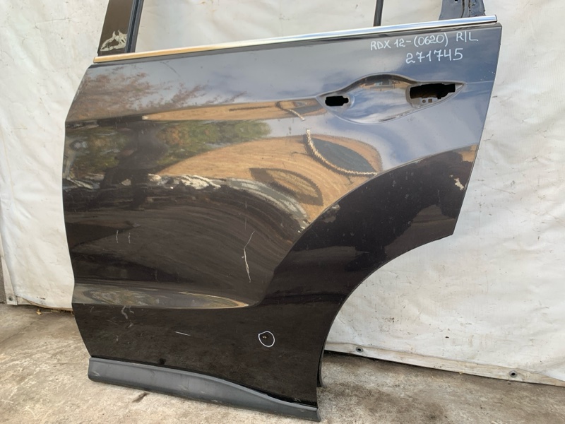 Дверь задняя левая RDX 12-19 2015 Внедорожник 3.5L 6