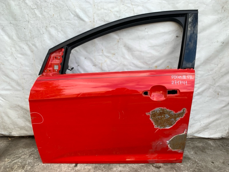 Дверь передняя левая FORD FOCUS 10-18 MK3 Б/У