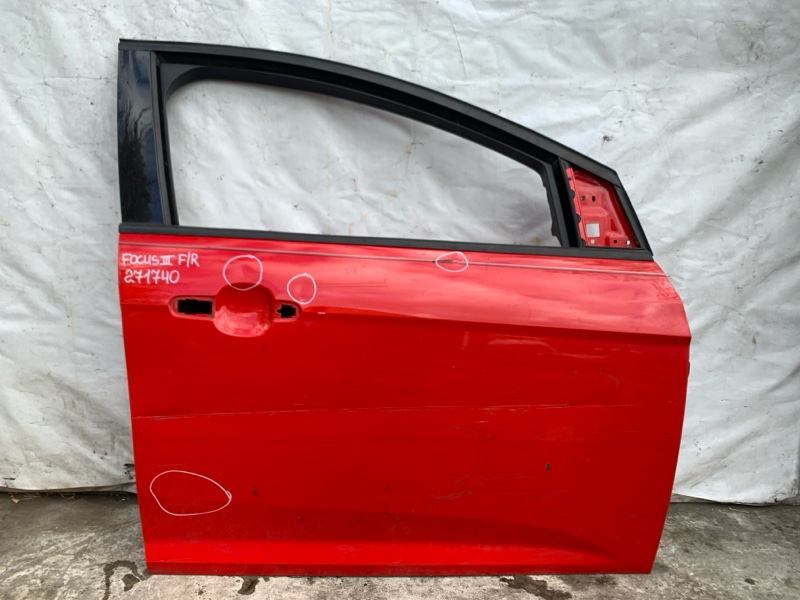 Запчасть дверь передняя правая FORD FOCUS 10-18 MK3 Б/У Дверь передняя правая FORD FOCUS 10-18 MK3 Б/У