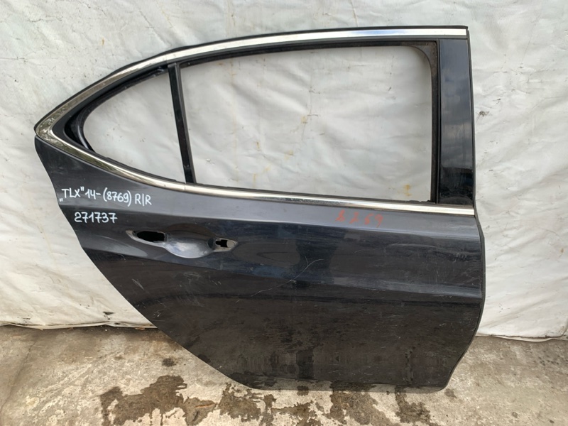 Дверь задняя правая TLX 14-17 2016 Седан 2.4L 4