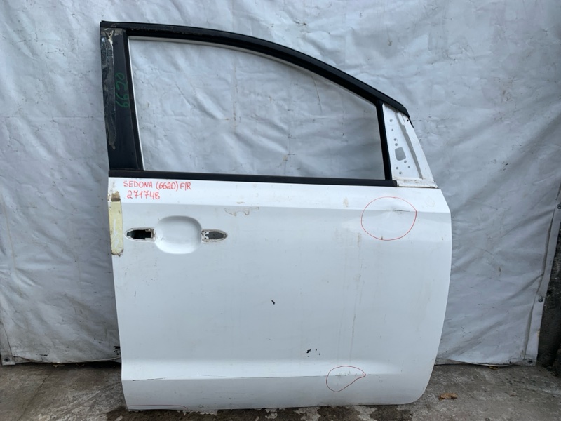 Дверь передняя правая KIA SEDONA 14-18 16 YP 3.3 G6DM 76004-A9001 Б/У
