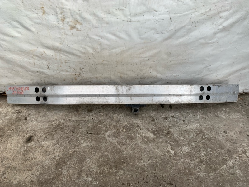 Усилитель переднего бампера INFINITI M35/M45 04-10 2004 3.5 VQ35DE 62030-EH12A Б/У