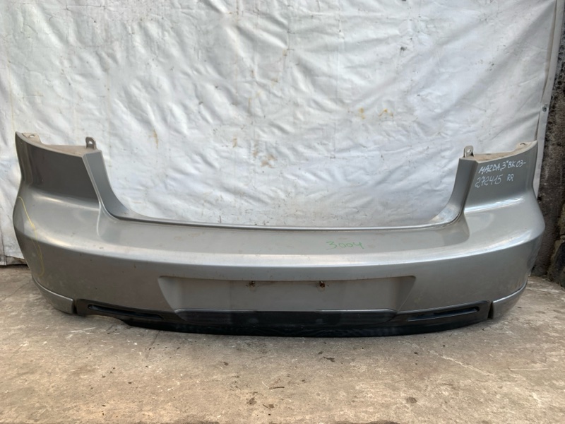 Бампер задний MAZDA 3 BK 03-08 2005 SEDAN 2.3 BN9C-50-221HAA Б/У