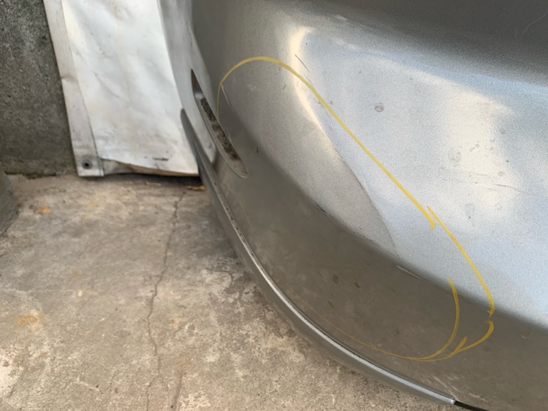 Бампер задний MAZDA 3 BK 03-08 SEDAN 2.3