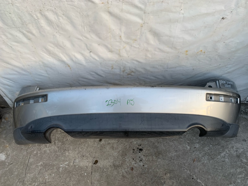 Бампер задний INFINITI FX S50 03-08 2004 3.5 VQ35DE 85022-CG025 Б/У