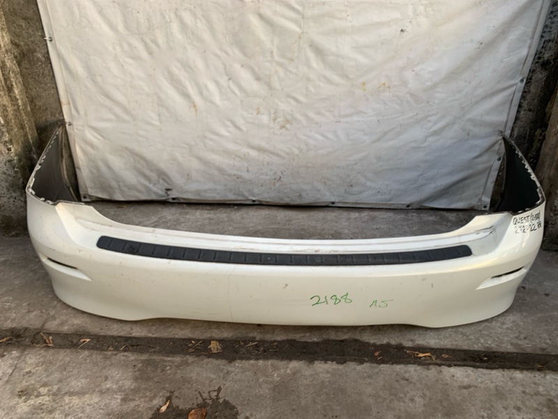 Бампер задний QUEST S 11-17 2014 Минивен E52 3.5