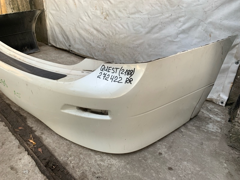 Бампер задний QUEST S 11-17 2014 Минивен E52 3.5
