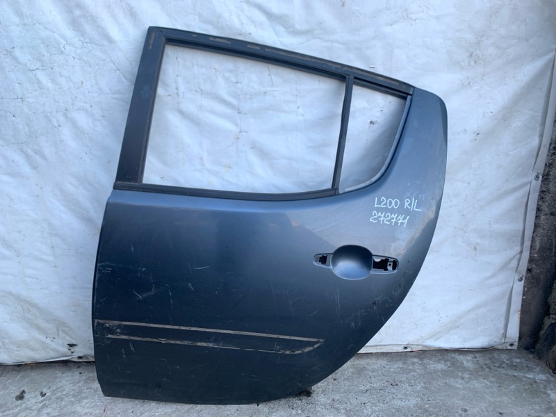 Дверь задняя левая MITSUBISHI L200 06-14 5730B131 Б/У