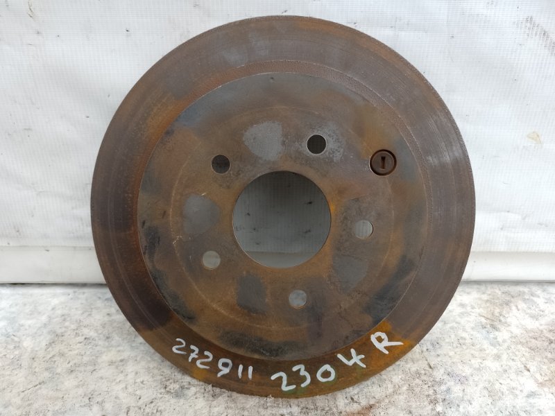 Тормозной диск задний INFINITI FX S50 03-08 2004 3.5 VQ35DE 43206-CA000 Б/У