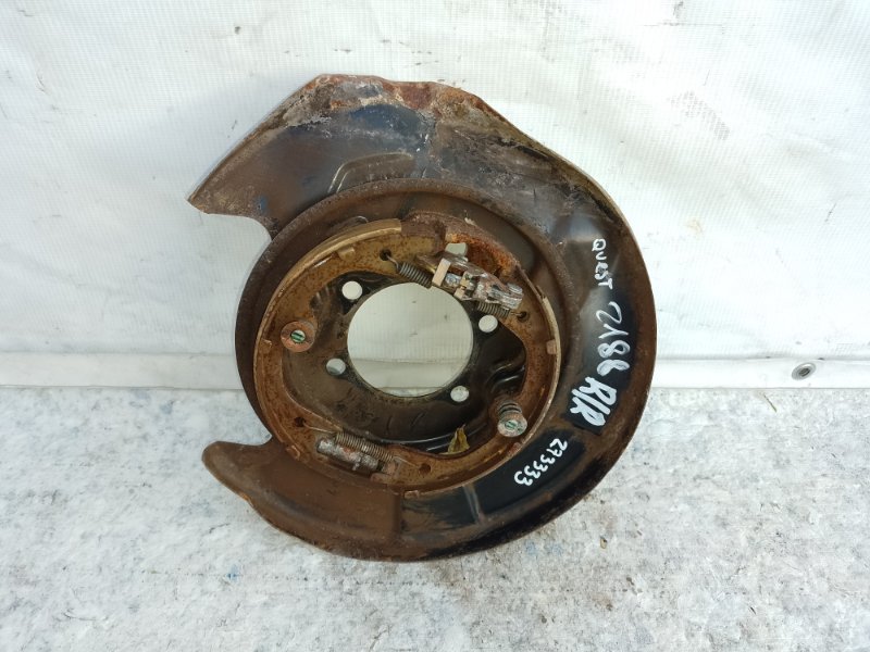 Тормозной механизм задний правый NISSAN QUEST S 11-17 2014 Минивен E52 3.5 44000-CA01B Б/У