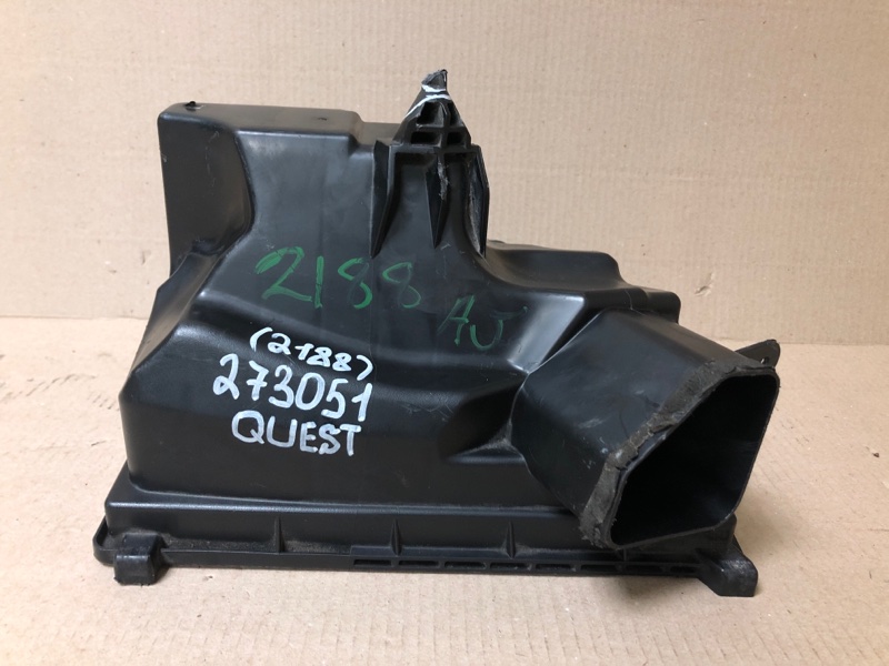 Корпус воздушного фильтра NISSAN QUEST S 11-17 2014 Минивен E52 3.5 16500-1AA1A Б/У