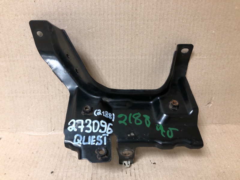 Полка аккумулятора NISSAN QUEST S 11-17 2014 Минивен E52 3.5 64160-1AA0A Б/У