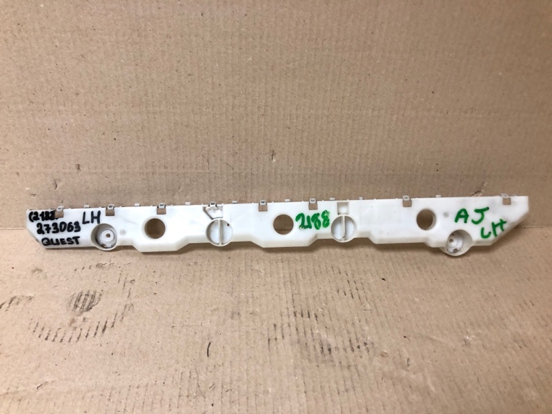 Кронштейн заднего бампера левый NISSAN QUEST S 11-17 2014 Минивен E52 3.5 85221-1JA0A Б/У