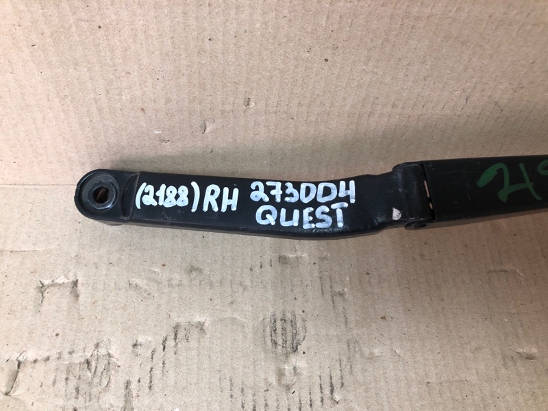 Поводок стеклоочистителя передний правый NISSAN QUEST S 11-17 Минивен E52 3.5 Поводок стеклоочистителя передний правый NISSAN QUEST S 11-17 Минивен E52 3.5