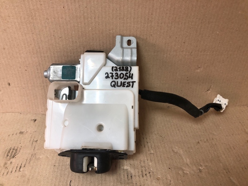 Замок крышки багажника NISSAN QUEST S 11-17 2014 Минивен E52 3.5 90500-1JB0A Б/У