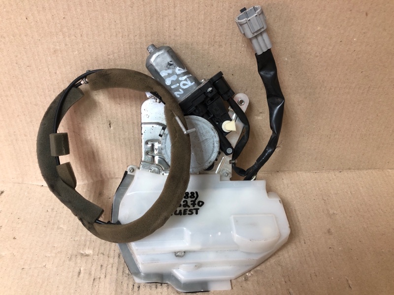 Замок двери боковой задний правый NISSAN QUEST S 11-17 2014 Минивен E52 3.5 82502-1JA1B Б/У