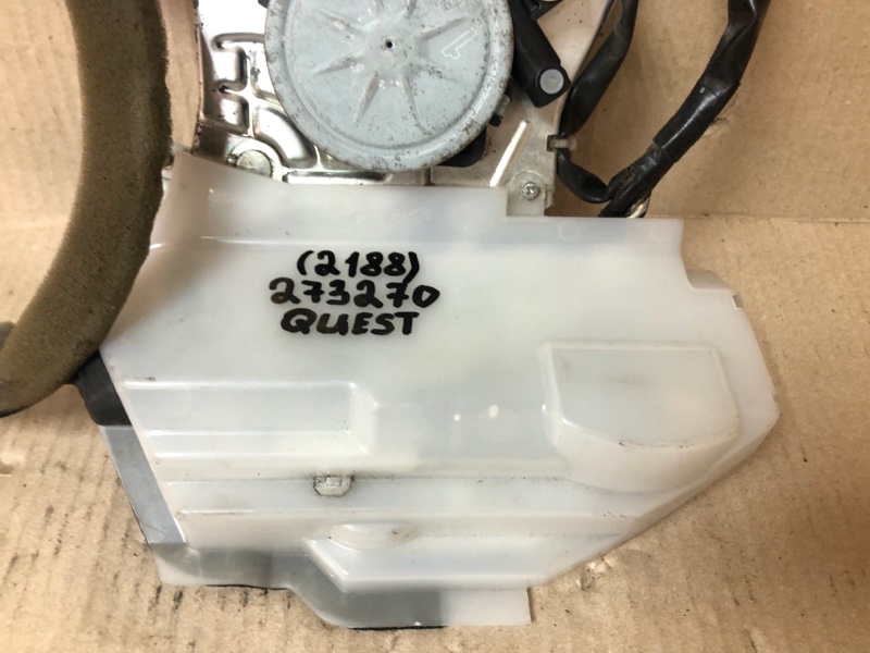 Замок двери боковой задний правый QUEST S 11-17 2014 Минивен E52 3.5