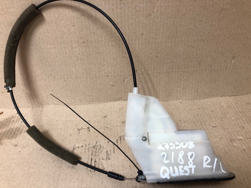 Замок двери боковой передний левый NISSAN QUEST S 11-17 2014 Минивен E52 3.5 82541-1JA1A Б/У