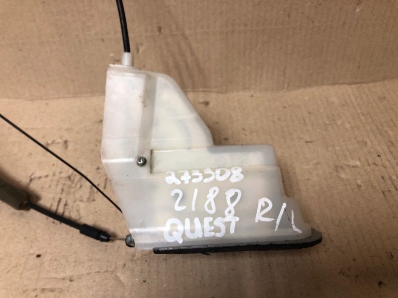 Замок двери боковой передний левый QUEST S 11-17 2014 Минивен E52 3.5