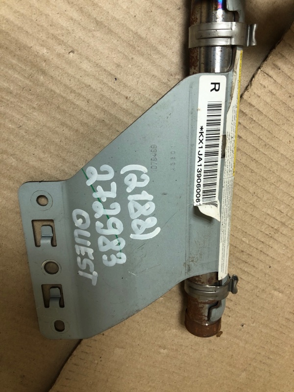 Подушка безопасности (штора) правая QUEST S 11-17 2014 Минивен E52 3.5