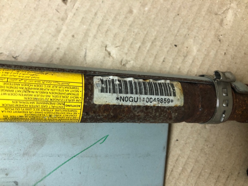 Подушка безопасности (штора) правая QUEST S 11-17 2014 Минивен E52 3.5