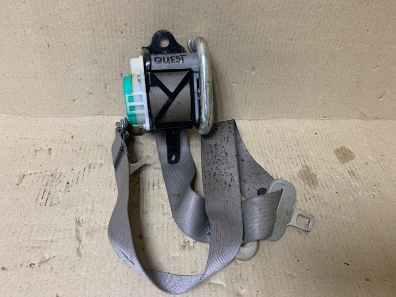 Ремень безопасности передний правый NISSAN QUEST S 11-17 2014 Минивен E52 3.5 86884-1JA0C Б/У