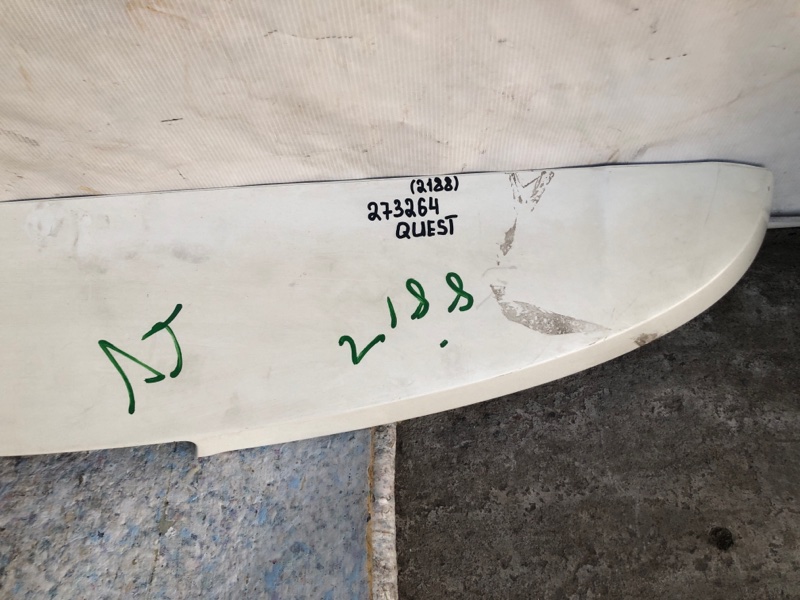 Спойлер крышки багажника QUEST S 11-17 2014 Минивен E52 3.5