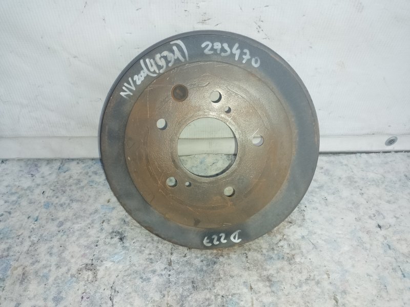 Тормозной барабан NISSAN NV200 USA 13- 2018 2.0 MR20DE 43206-3LM0A Б/У