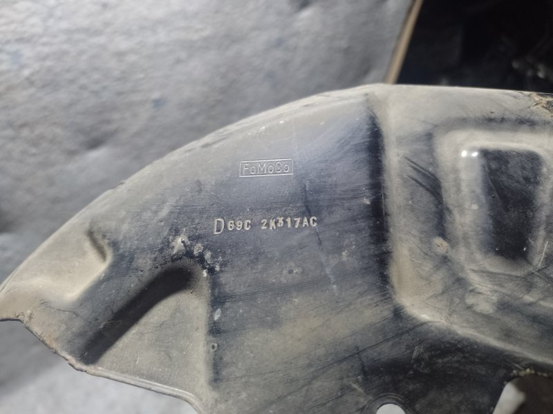 Защита тормозного диска задняя левая FUSION 14- 2014 2.5L