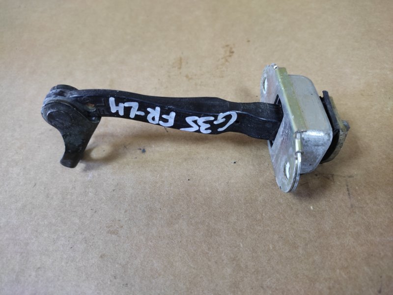 Запчасть ограничитель двери передний левый INFINITI G25/G35/G37/Q40 06-14 2007 Седан 3.5 VQ35HR 80430-JK000 Б/У Ограничитель двери передний левый INFINITI G25/G35/G37/Q40 06-14 2007 Седан 3.5 VQ35HR 80430-JK000 Б/У