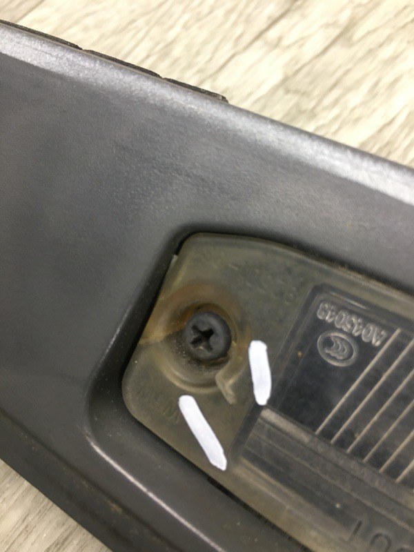 Панель подсветки номера SONATA YF 10-14