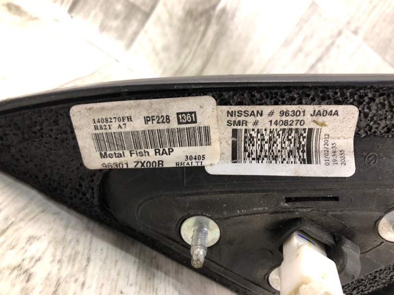 Зеркало правое ALTIMA L32 07-12