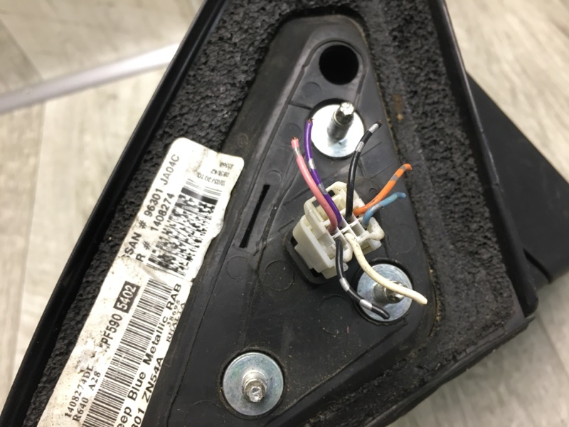 Зеркало правое ALTIMA L32 07-12