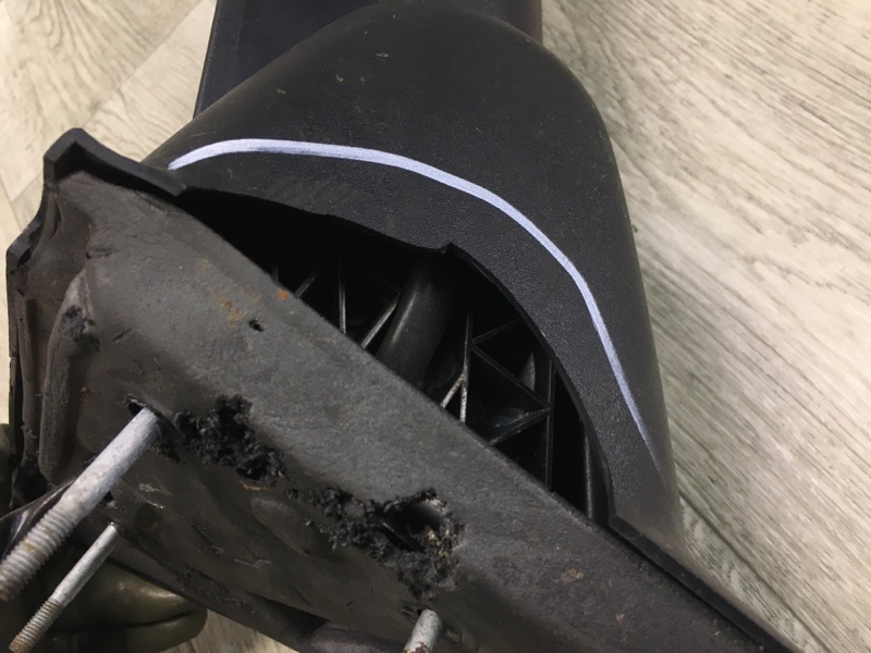 Зеркало правое DURANGO 03-08