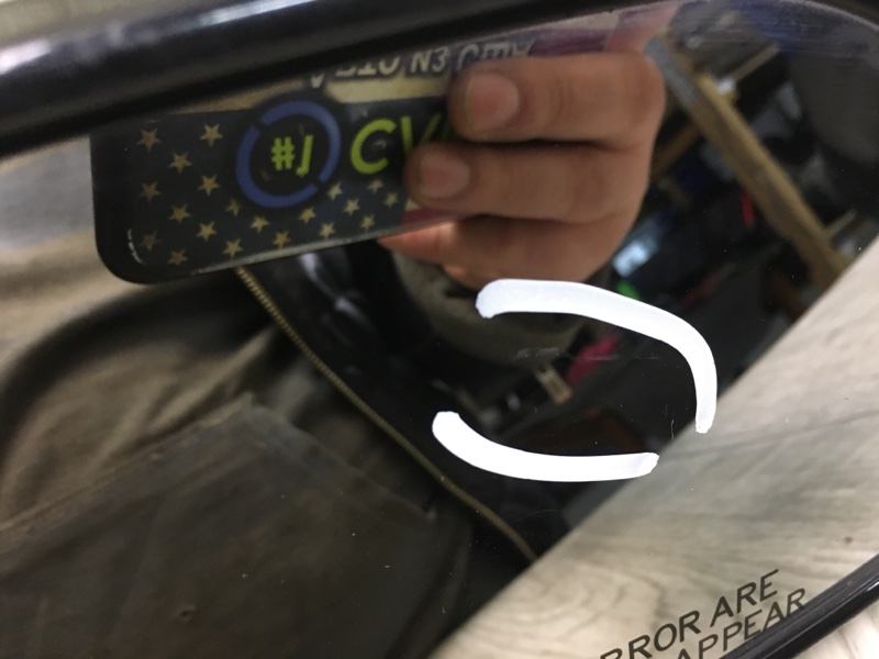 Зеркало правое MAXIMA A35 08-15