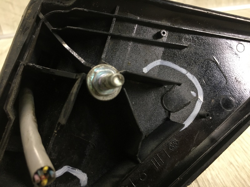 Зеркало левое G25/G35/G37/Q40 06-14