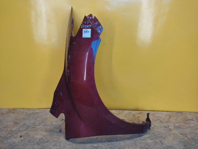 Запчасть крыло переднее переднее правое MAZDA CX-7 06-12 EG21-52-110F Б/У Крыло переднее переднее правое MAZDA CX-7 06-12 EG21-52-110F Б/У