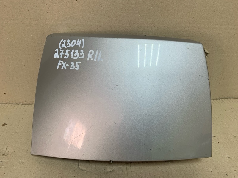 Накладка бампера задняя левая INFINITI FX S50 03-08 2004 3.5 VQ35DE 78129-CG000 Б/У