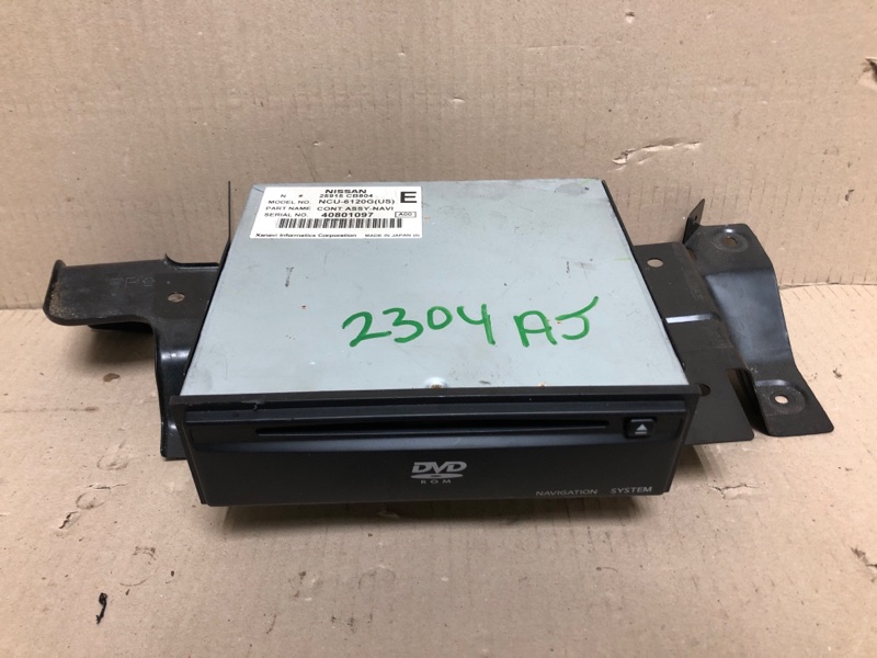 Блок управления навигацией INFINITI FX S50 03-08 2004 3.5 VQ35DE 25915-CB804 Б/У