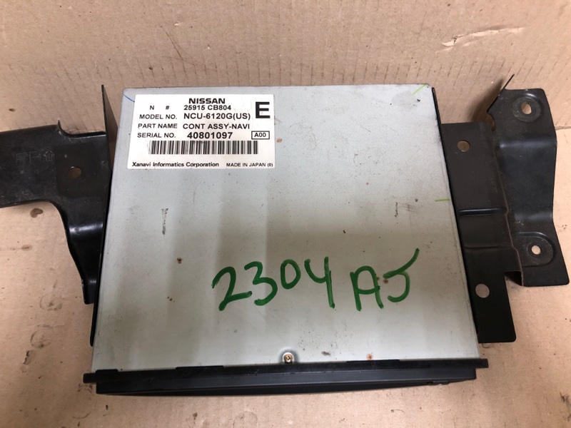 Блок управления навигацией FX S50 03-08 2004 3.5 VQ35DE