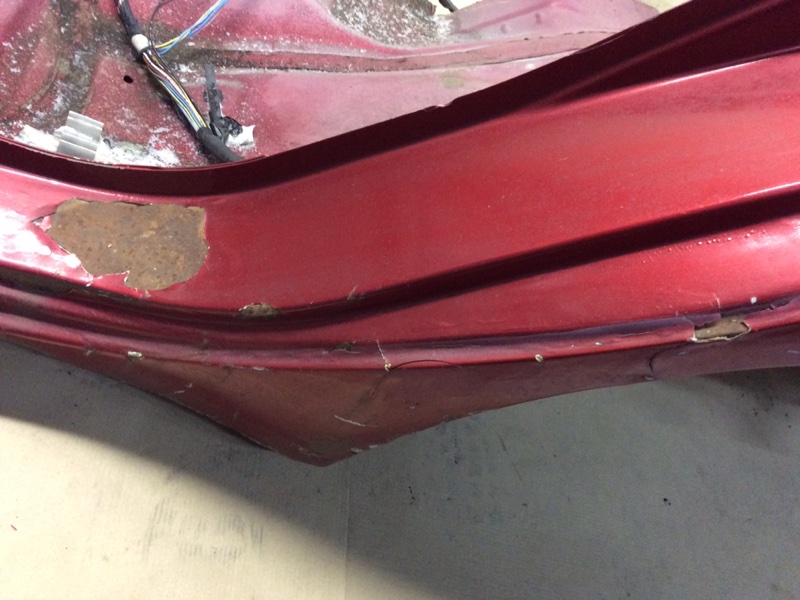 Четверть кузова задняя левый LANCER X 10 07-15