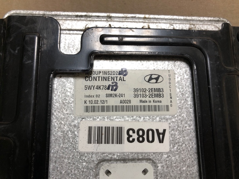 Блок управления двигателем HYUNDAI ELANTRA MD 10-15 1.8 G4NB