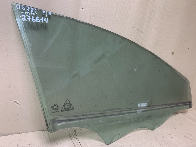 Стекло двери переднее правое HYUNDAI ELANTRA MD 10-15 1.8 G4NB