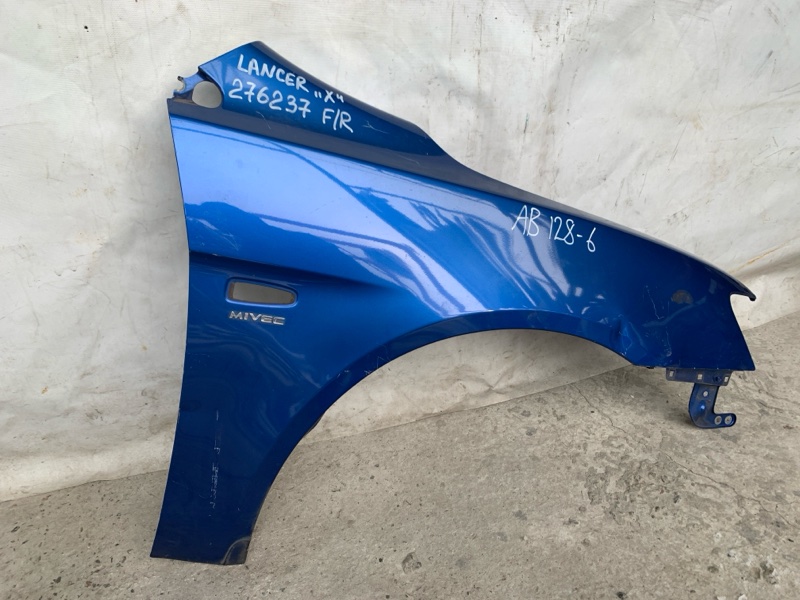 Крыло переднее правое MITSUBISHI LANCER X 10 07-15