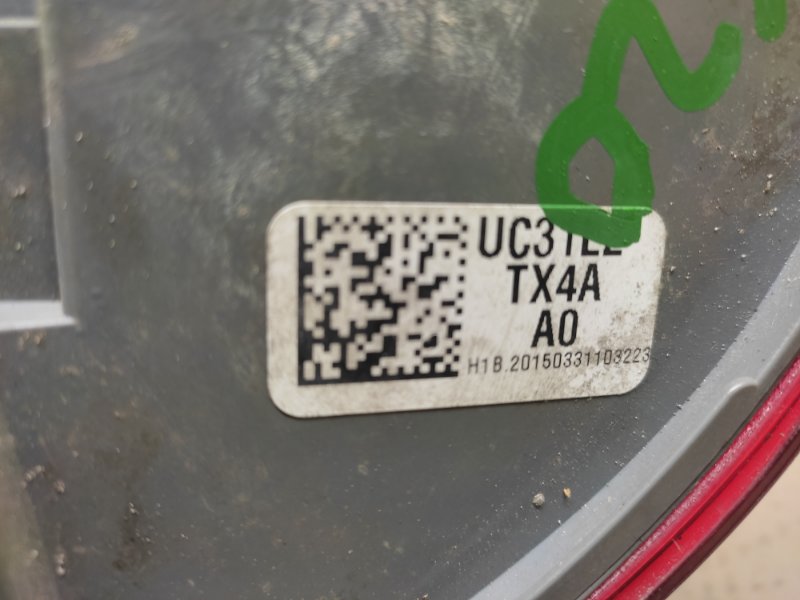 Фонарь наружный задний левый RDX 12-19 2015 Внедорожник 3.5L 6 Фонарь наружный задний левый RDX 12-19 2015 Внедорожник 3.5L 6