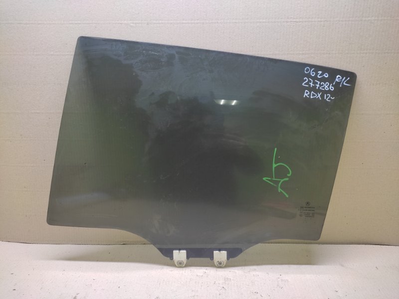 Стекло двери заднее левое ACURA RDX 12-19 2015 Внедорожник 3.5L 6 73450-TX4-A01 Б/У